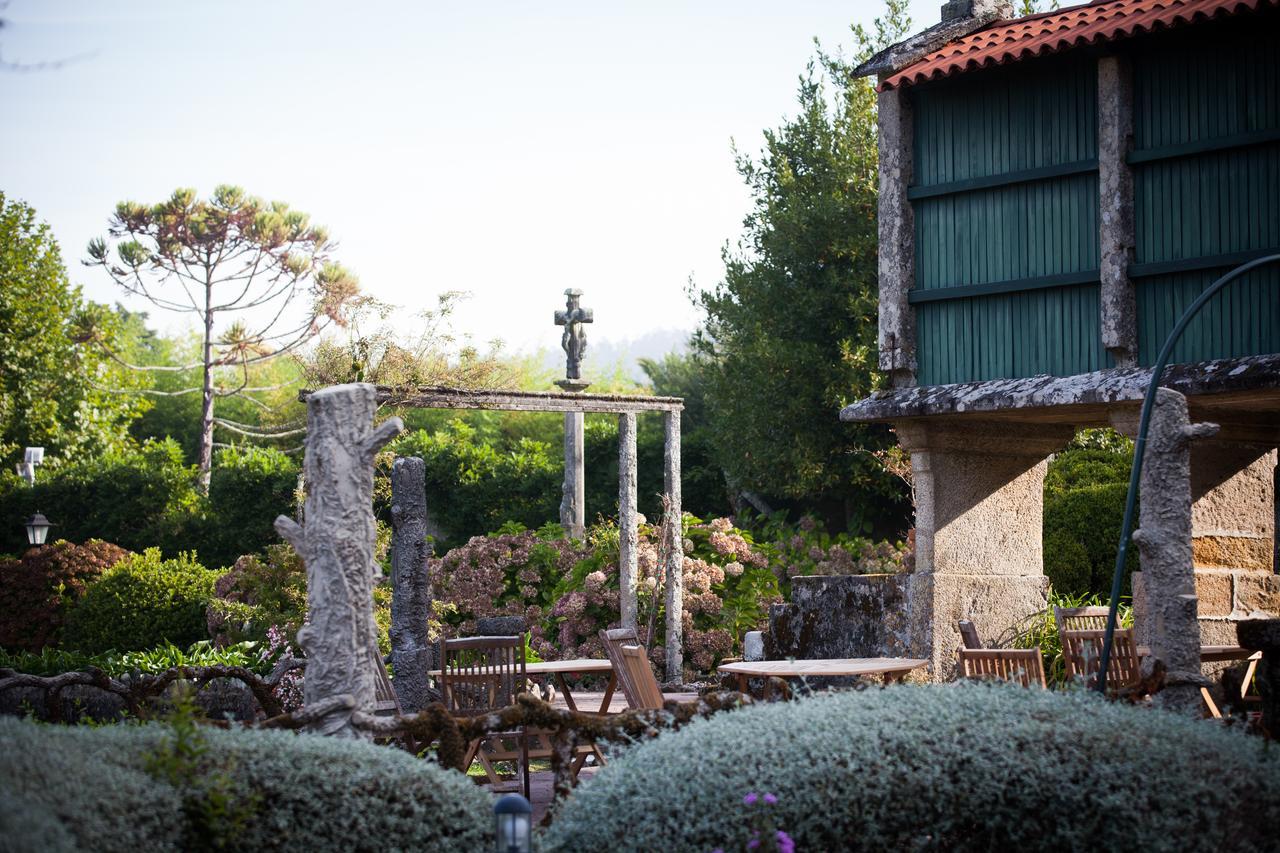 Termas De Cuntis - Hotel Castro Do Balneario エクステリア 写真