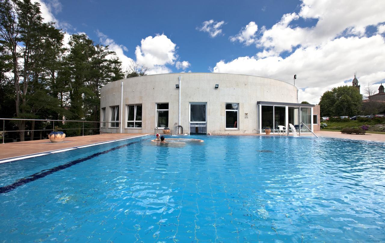 Termas De Cuntis - Hotel Castro Do Balneario エクステリア 写真