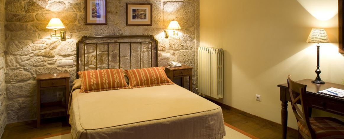 Termas De Cuntis - Hotel Castro Do Balneario エクステリア 写真